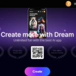 Dream.ai Website Screeshot - by WOMBO