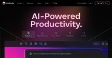 Taskade Website Screenshot : Your AI-Powered Command Center for Effortless Productivity